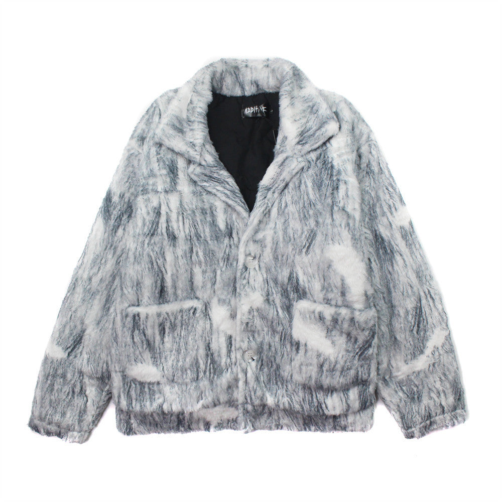 Men's European And American Style Loose Padded Jacket