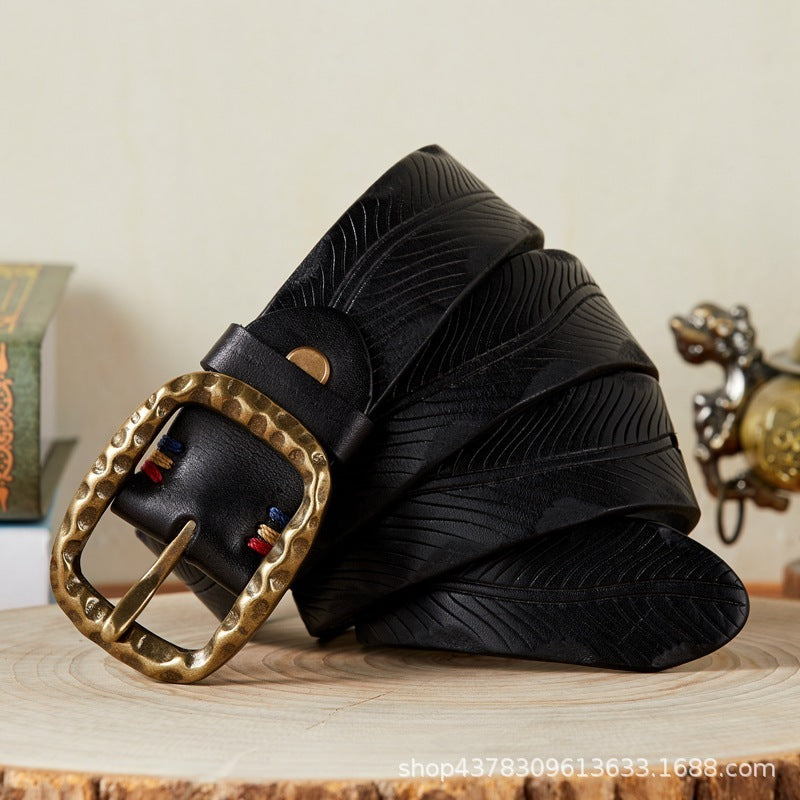 Personalized Trendy Court Belt Men